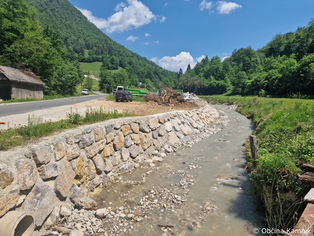 Sanacijska obnova vodotokov in hudournikov po poplavah (7)
